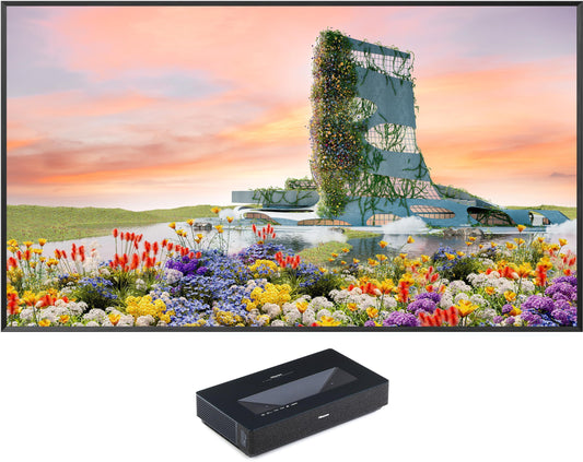 Hisense L5H Ultra-Short-Throw 4K Laser TV Projector with 100" Screen