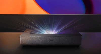 Hisense L5H Ultra-Short-Throw 4K Laser TV Projector with 100" Screen